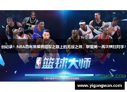 创纪录！NBA历年常规赛冠军之路上的无敌之师，联盟第一再次横扫对手！